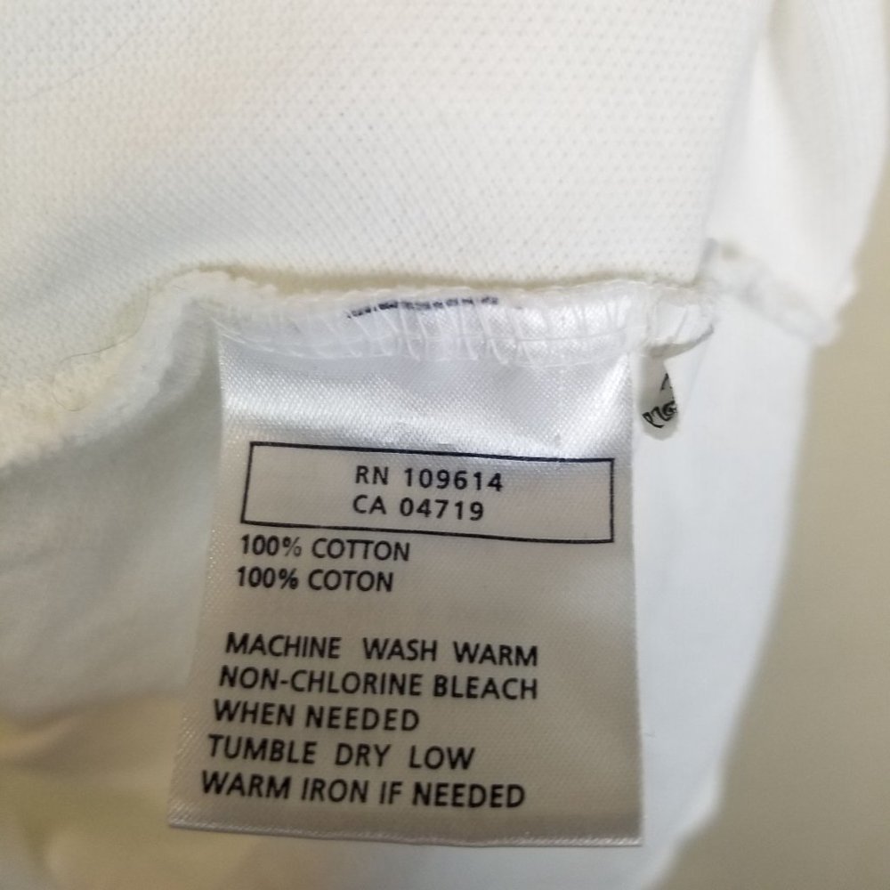 5.11 Tactical Series Mens L White Short Sleeves Po - Picture 6 of 7